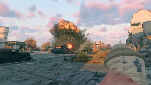 Enlisted | Russian shock trooper destroyed a moving enemy King Tiger with a captured Panzerfuast!