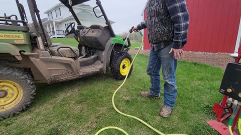 Finally Hot Water on the Farm