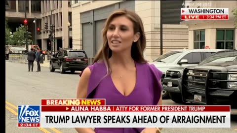 Trumps Lawyer speaking after yet another indictment