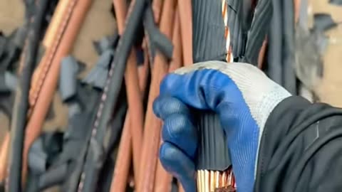 Wire cable recycle process