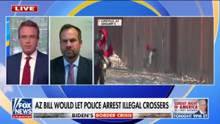 AZ border bill picks up where the federal government failed, Gutfeld Fox News