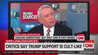 Stelter and guest: Trump supporters in mind-control cult