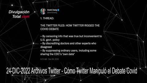26-DIC-2022 Archivos Twitter - Cómo Twitter Manipuló el Debate Covid
