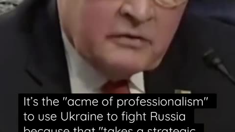 Retired US General Keith Kellogg on using Ukrainians to fight Russia