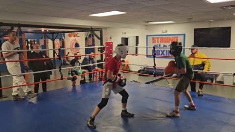 Joey sparring Dylan 4/11/24