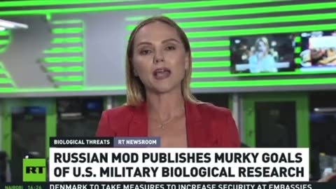 🚨MUST WATCH🚨 RT on the bioweapons allegations from Russian MIL!