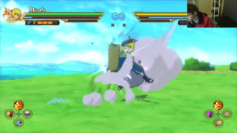 The Fourth Hokage (Minato) VS Gaara In A Naruto x Boruto Ultimate Ninja Storm Connections Battle
