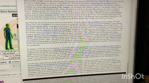 A Historical Overview Of Wireless Bio-Electronic Communications/Telecommunications - The Human Biofield (WBAN) Biological Computing Machines - OH THE LIES WE HAVE BEEN TOLD!