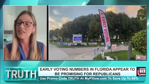 FLORIDA'S EARLY VOTING NUMBERS LOOK PROMISING FOR REPUBLICANS