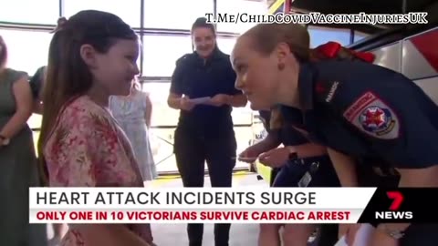 💉☠️💉 Cardiac Arrest Incidents At All Time High In Victoria, Australia