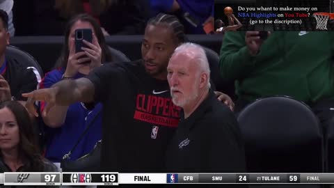 Gregg Popovich looks very happy spending time with Kawhi Leonard like his own son