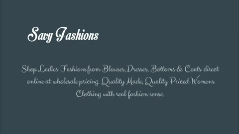 Buy Women's Fashions Online