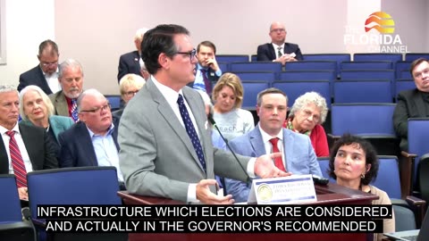 12/7/24 Cord Byrd discusses Albert Sensors at FL House Elections Subcommittee