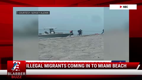 Illegal Migrants Coming In To Miami Beach