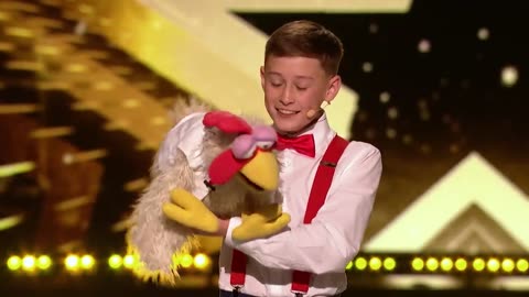 13-Year-Old Singing Ventriloquist Jamie Leahey Impresses The Judges