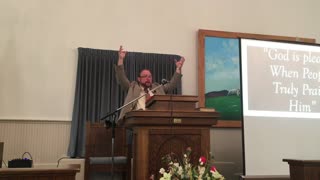 Pastor Gene Miller's sermon at Castleberry Baptist Church on September 24, 2023.