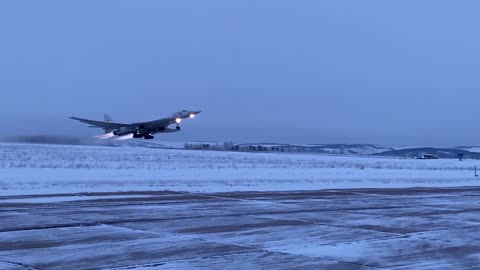 Tu-160 strategic bombers
