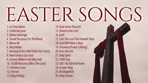 He is Risen! ✝️ Best Easter Worship Songs 2024 ✝️ God’s People Say Amen