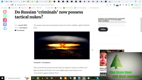 Do Russian ‘criminals’ now possess tactical nukes? 13 Dead in Texas, The Age of Geraldo: Over?