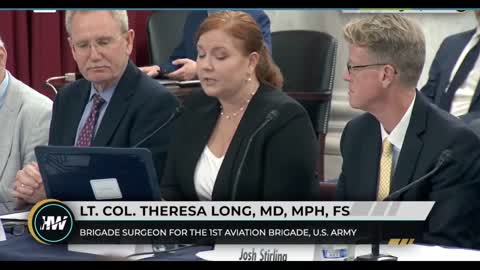 LTC Theresa Long, Military Vaccine Mandates, Whistleblower