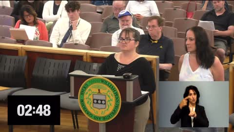 2022.08.03.Bucks County Commissioners Meeting: Christine Heitman and Stephanie Inselberg Part I