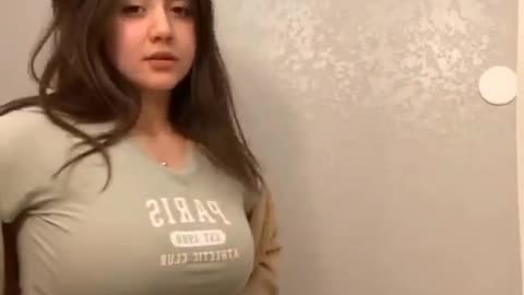 Sexy Girl Showing Her Big Boobs | Tik Tok Simple Dimple Challange #shorts #trending #viral