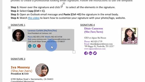 Add Signature in Microsoft Outlook