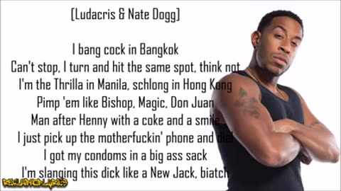 ***Ludacris - Area Codes ft. Nate Dogg (Lyrics)***