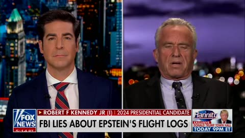 RFK JR: “I was on Jeffrey Epstein's jet two times.”