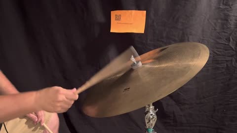20” K Zildjian Ride Cymbal, pre-serial number, Block Letter era