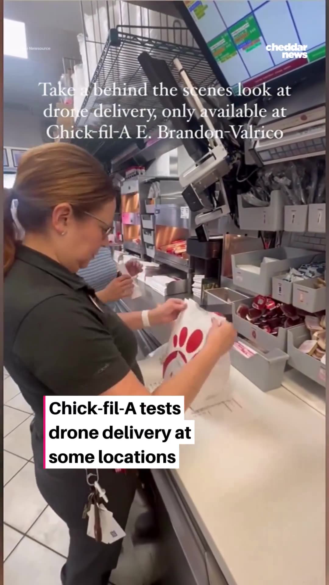 Drones Deliver Chick-fil-A Orders in Tampa Bay