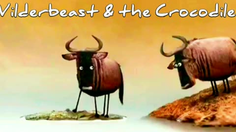 Funny Wilder-beast and the Crocodile #1 #cartoon #hindi