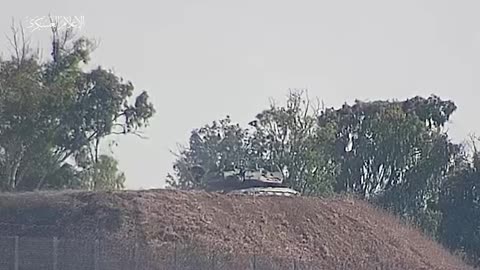 Al-Qassam Brigades destroy a number of occupation tanks east of the Central Governorate