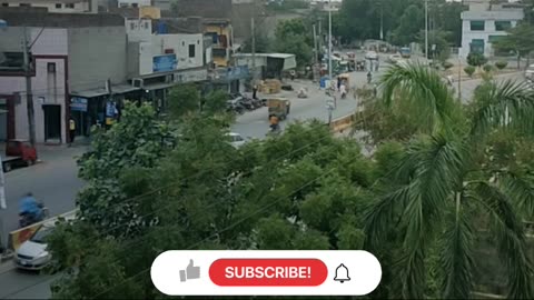 beautifull camera view of traffic Road