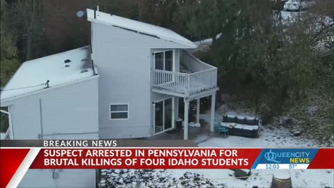 Suspect, 28, arrested in stabbing deaths of Idaho students.