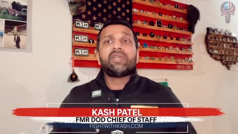 Kash Patel I think in Nov 2024 there is going be to an implosion in Washington DC