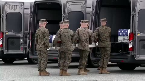 President Biden Attends Dignified Transfer of 13 U.S. Service Members Killed in Afghanistan