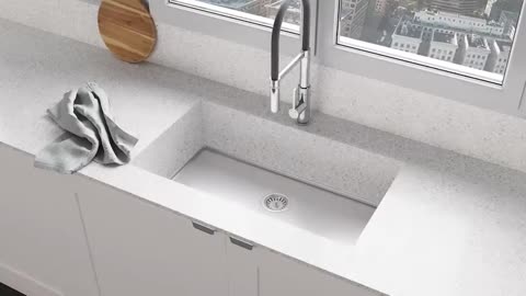 Seamless AXIX Sink Installation ‐ Made with Corian Benchtops