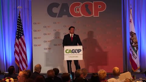 Ron DeSantis delivers remarks at the California GOP Fall Summit