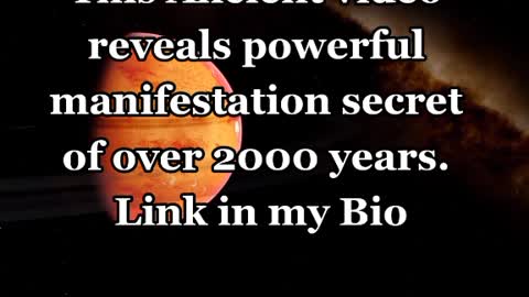 Manifestation Daily - Ancient Manifestation Video reveals Manifestation Secrets