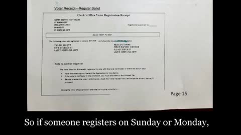 Watch Massive Voter Fraud Training session in Detroit CAUGHT