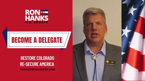 Become a Delegate for Ron Hanks