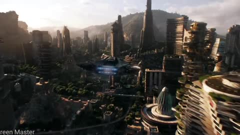 T'Challa Arrives In Wakanda | Black Panther [IMAX 4K]