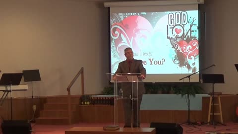 Pastor Jack Martin " When I say love!"