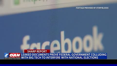 Leaked documents prove federal gov. colluding with big tech to interfere with national elections