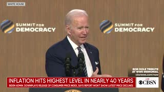 Joe Biden REFUSES To Take Responsibility, Blames Covid For Supply Chain Disaster
