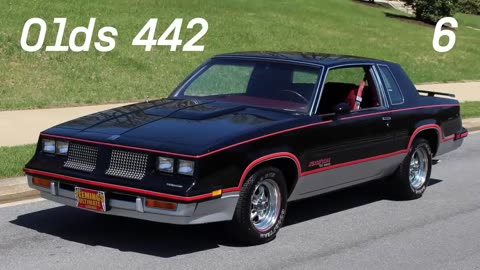 🚘 Top 8 Coolest 1980s Muscle Cars 🚘