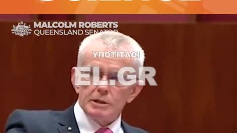 Ο Malcolm Roberts κατέρριψε την κλιματική αλλαγή σε 90''