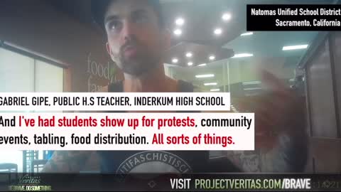 Leftist High School Teacher Admits to Communist & ANTIFA Indoctrination of his students