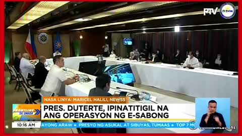 E-sabong, ipinapatigil nani Pres. Duterte